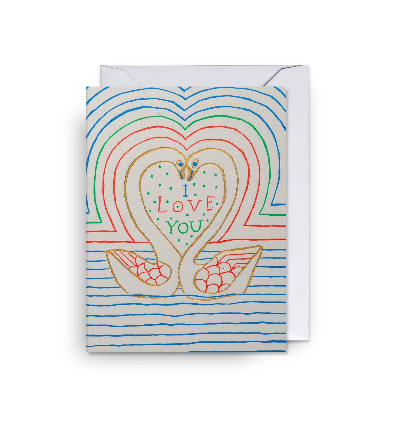 英國 LAGOM DESIGN 情人卡/ Mini Cards/ Maja Sten/ I Love You