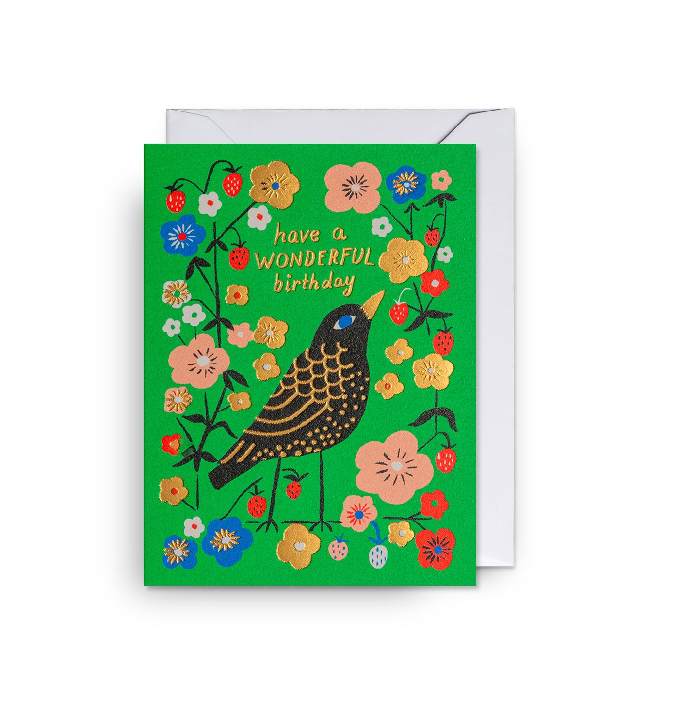 英國 LAGOM DESIGN 生日卡/ Mini Cards/ Maja Sten/ Have A Wonderful Birthday