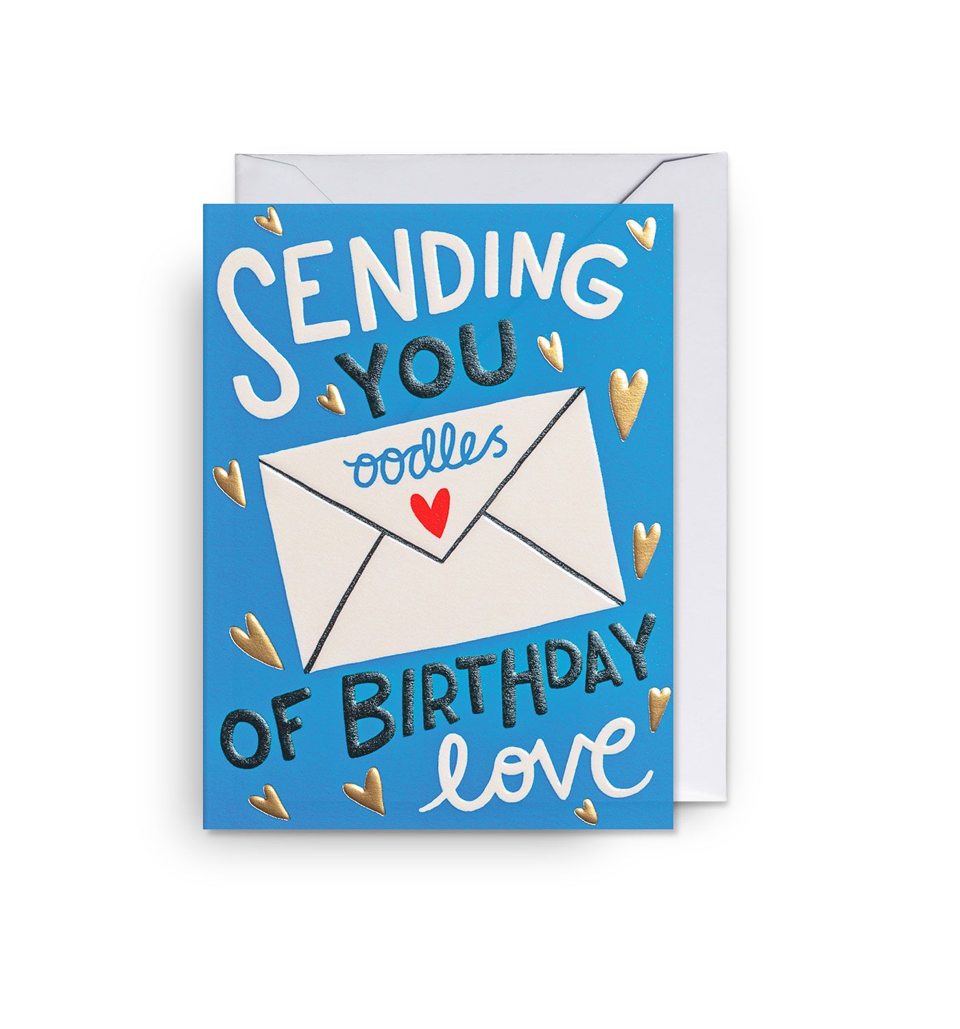 英國 LAGOM DESIGN 生日卡/ Mini Cards/ Ruby Taylor/ Sending You Oodles of Birthday Love