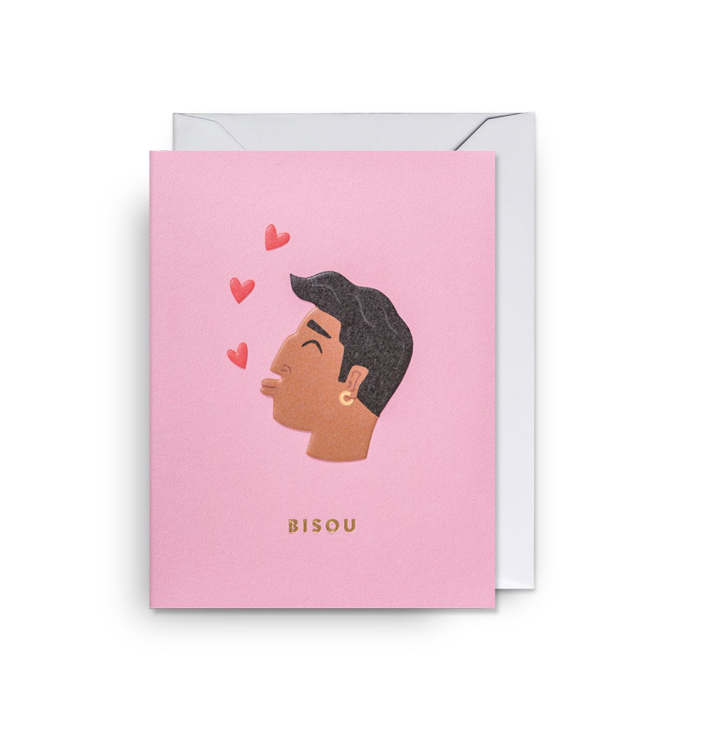 英國 LAGOM DESIGN 情人卡/ Mini Cards/ Ruby Taylor/ Bisou-Men