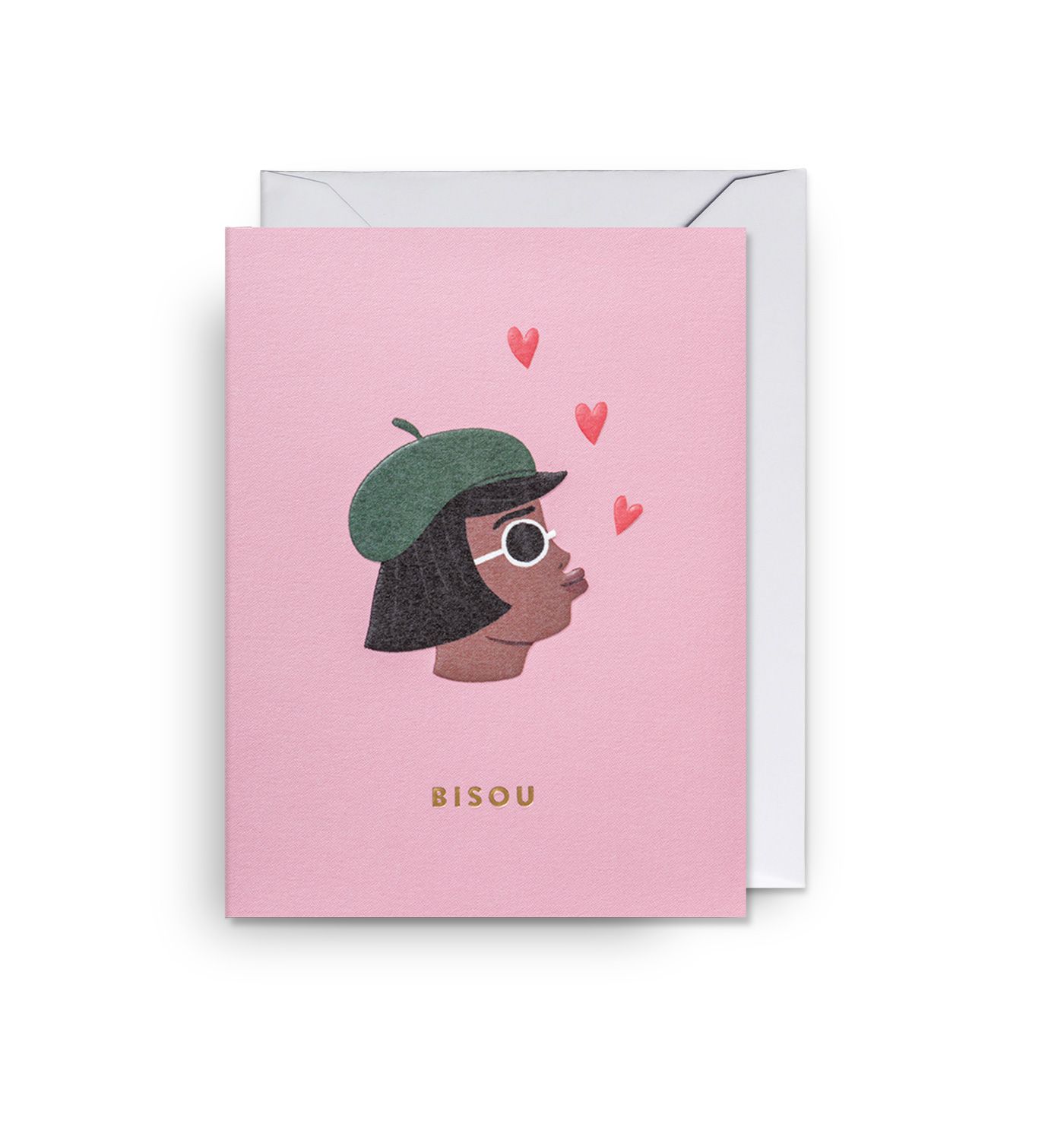 英國 LAGOM DESIGN 情人卡/ Mini Cards/ Ruby Taylor/ Bisou-Women