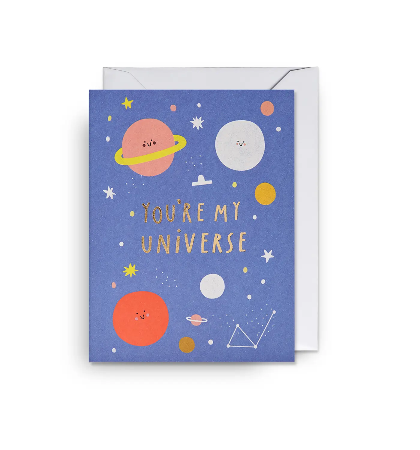 英國 LAGOM DESIGN 情人卡/ Mini Cards/ Susie Hammer/ You're My Universe