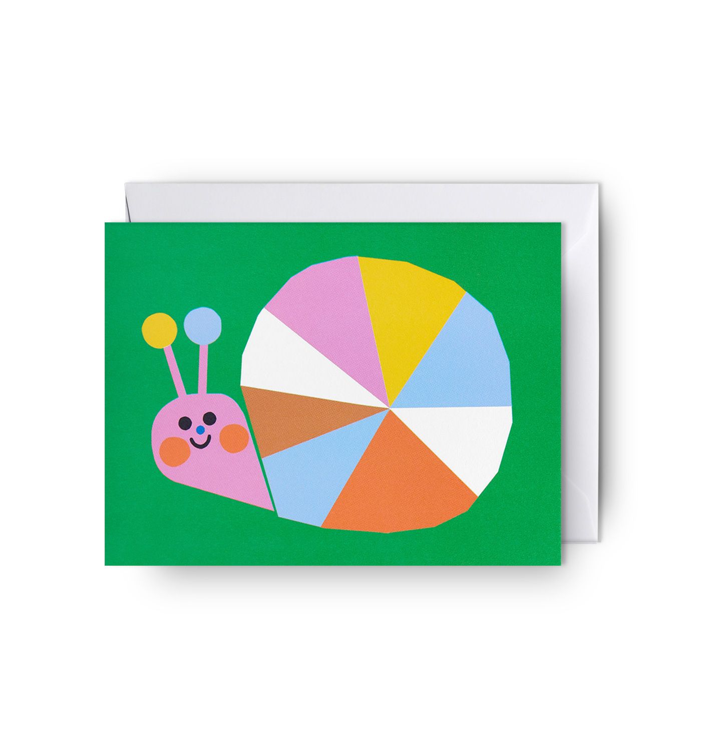 英國 LAGOM DESIGN 萬用卡/ Mini Cards/ Ekaterina Trukhan/ Snail