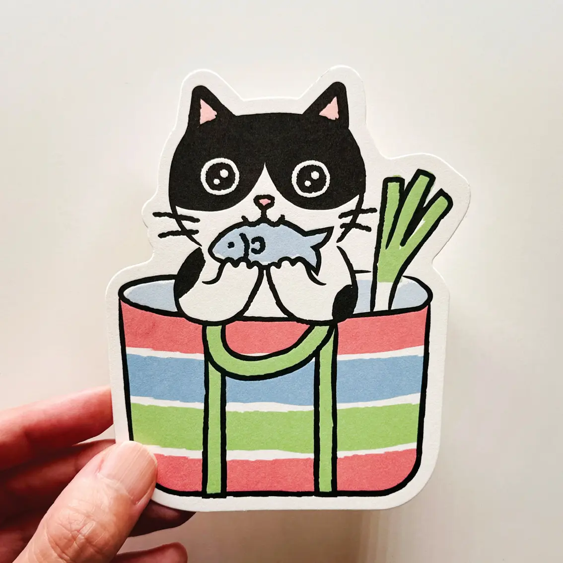 PAPERWORK活版印刷台灣貓明信片/ 茄芷貓