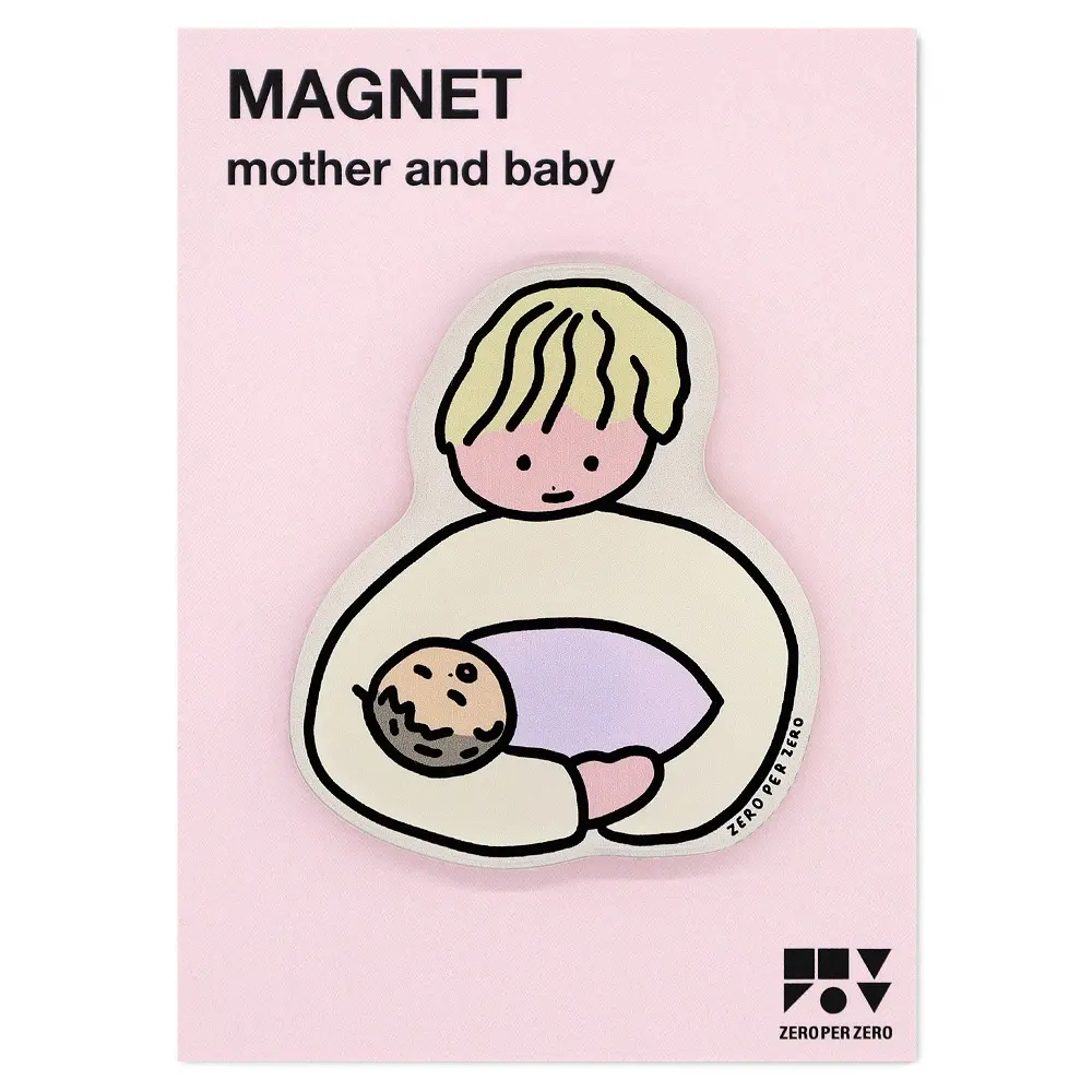 韓國ZERO PER ZERO 磁鐵/ Mother and Baby