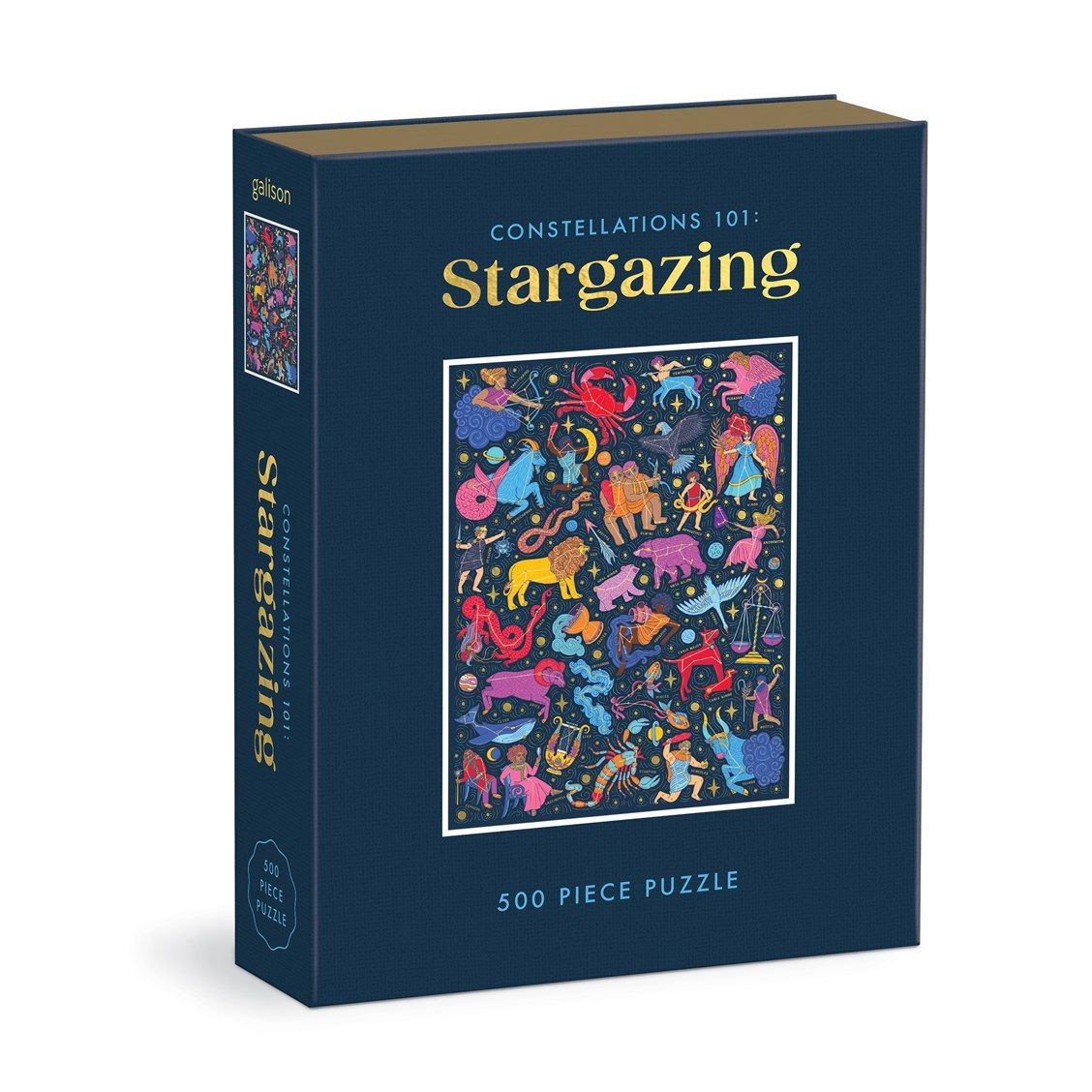 美國 galison 拼圖500片/ Constellations 101: Stargazing