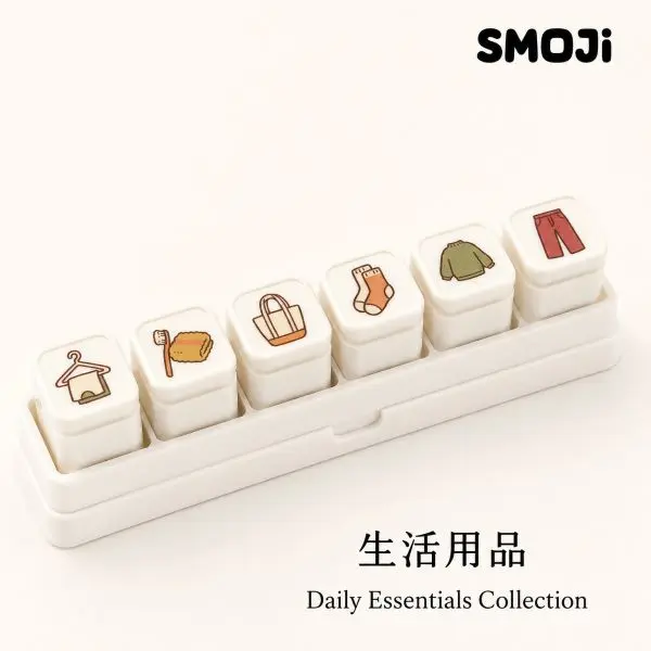 SMOJI浸透印章6入組/ 生活用品