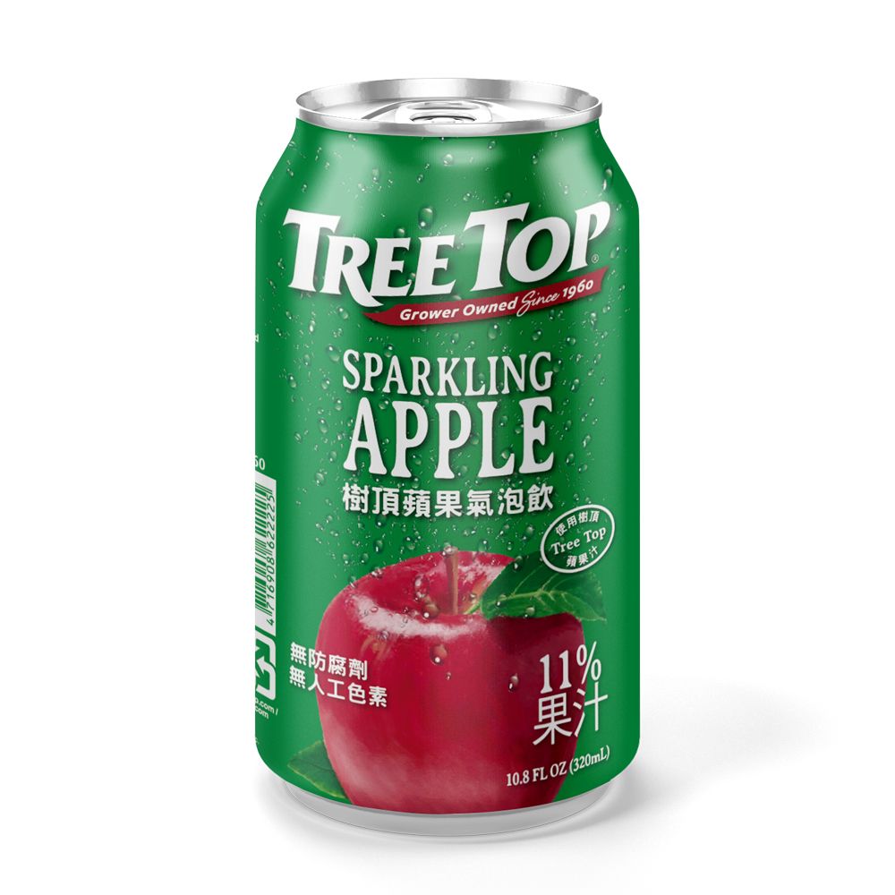 TREE TOP樹頂蘋果氣泡飲/ 320ml