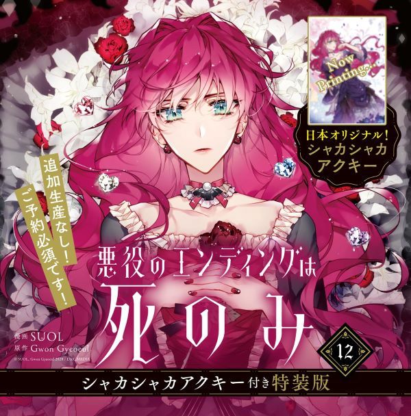 悪役のエンディングは死のみ 12 (シャカシャカアクキー付き特装版)