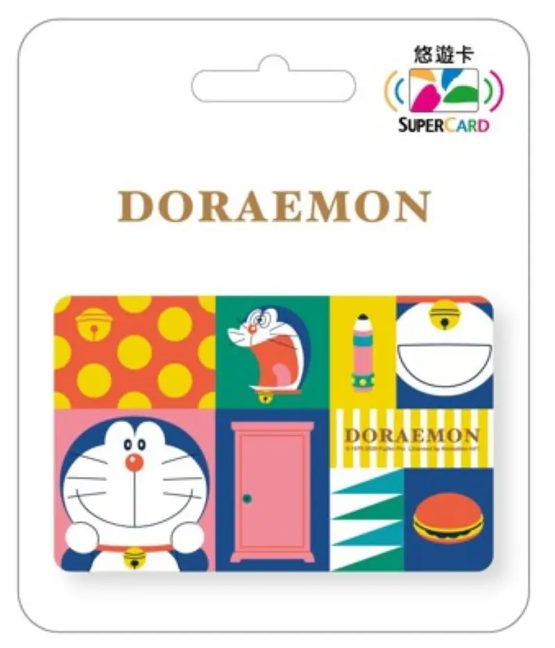 哆啦A夢幾何SuperCard悠遊卡/ 大臉【委託代銷】