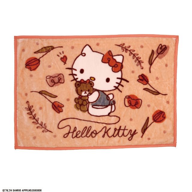 丸真 x Sanrio 蓋毯/ Hello Kitty Sweet Coordinate