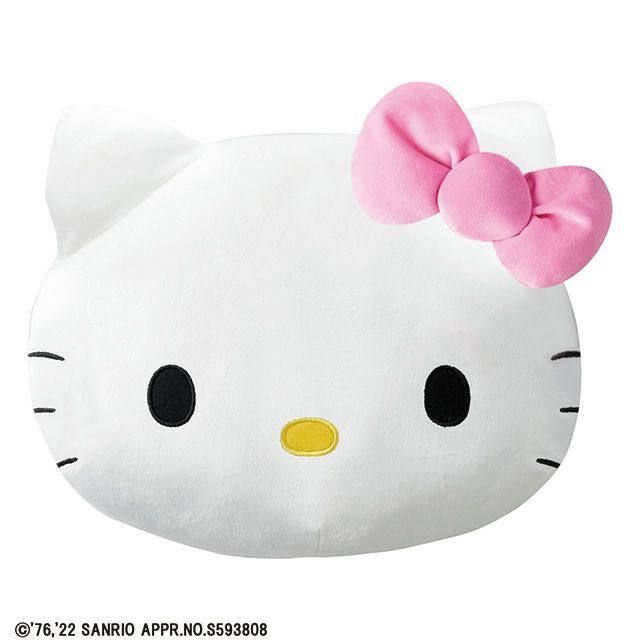 丸真 x Sanrio 大臉玩偶/ Hello Kitty