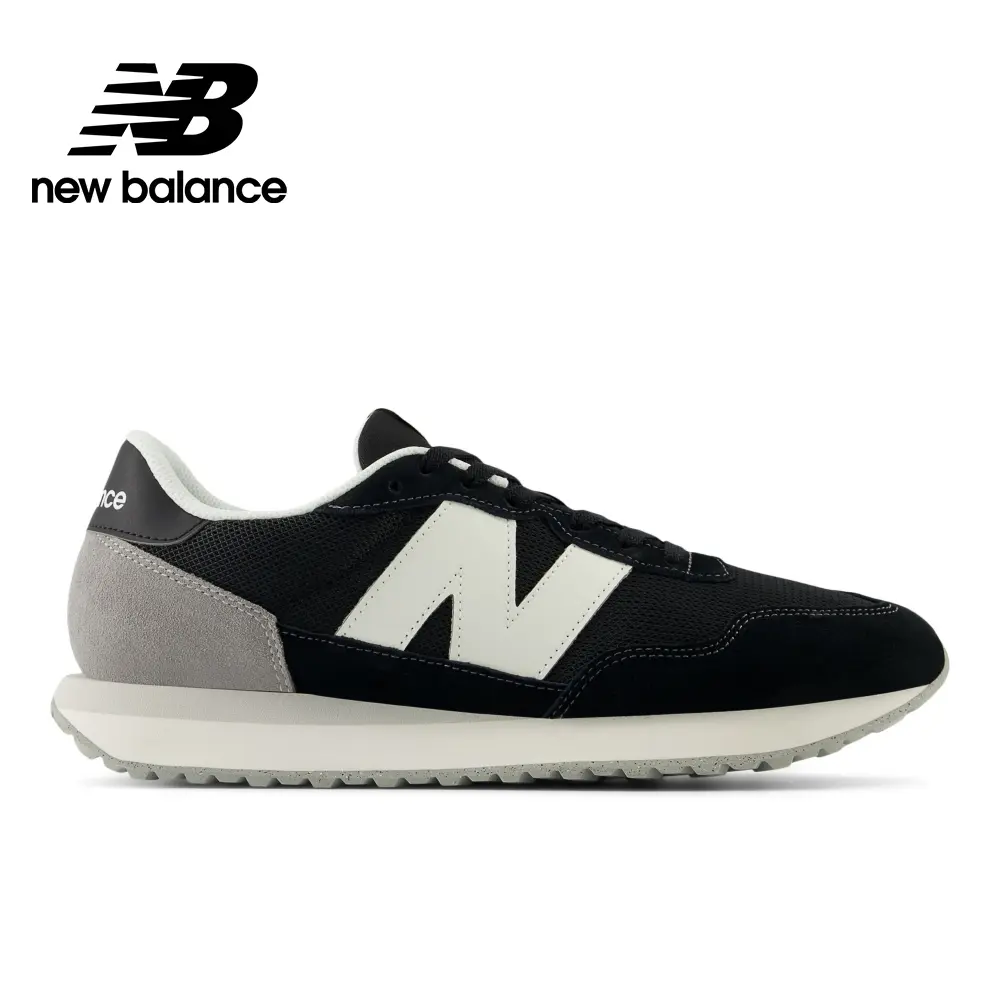 【New Balance】復古鞋_MS237LBK-D_中性_黑灰色/US10.0-28cm