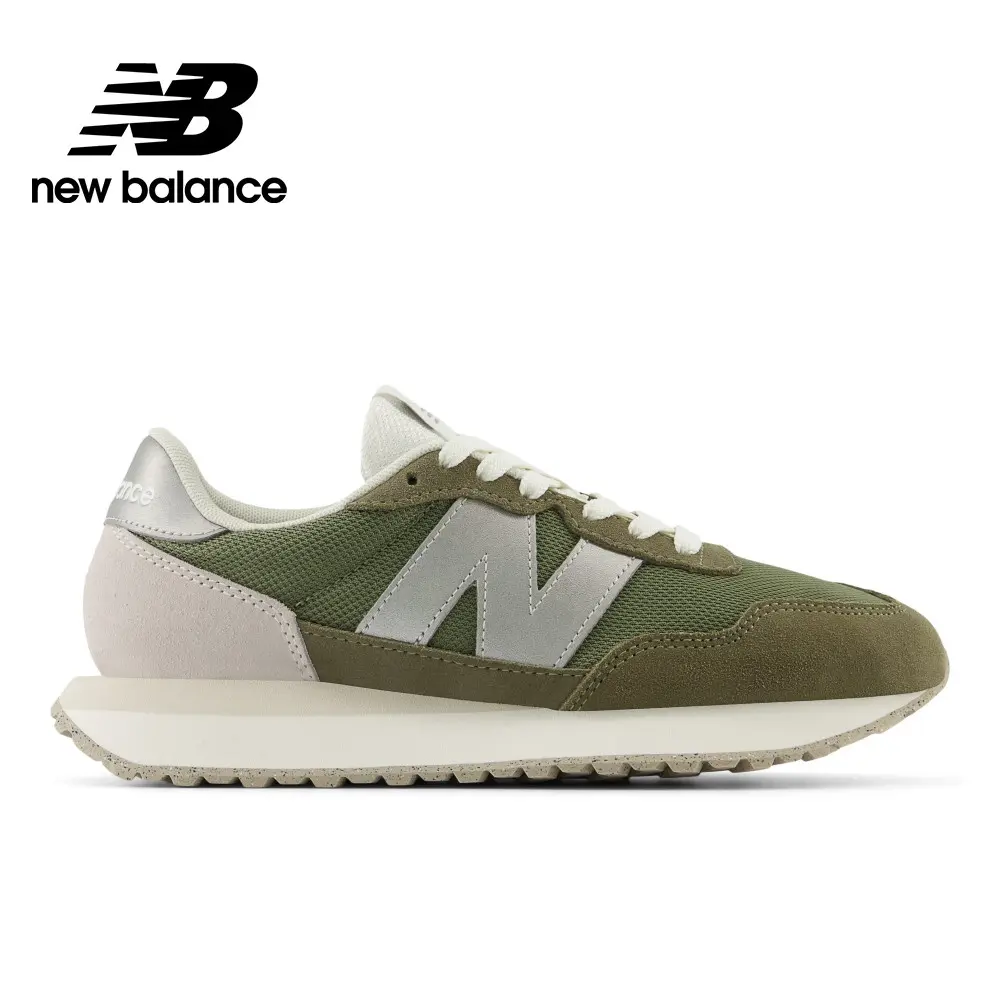 【New Balance】復古鞋_WS237MSW-B_女性_綠色/US7.0-24cm