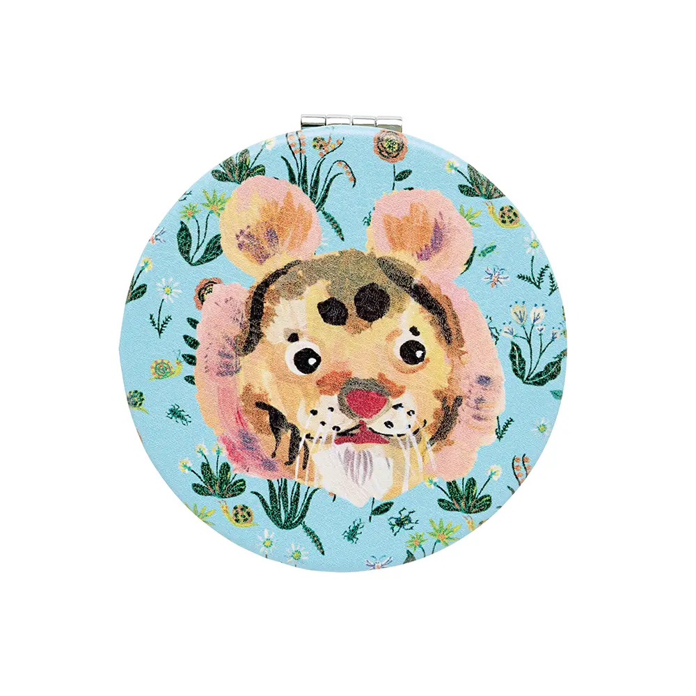日本 Nathalie Lete 隨身兩面鏡/ Tiger