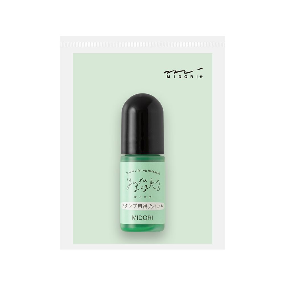 日本 MIDORI Yuru Log 補充墨水/ Green