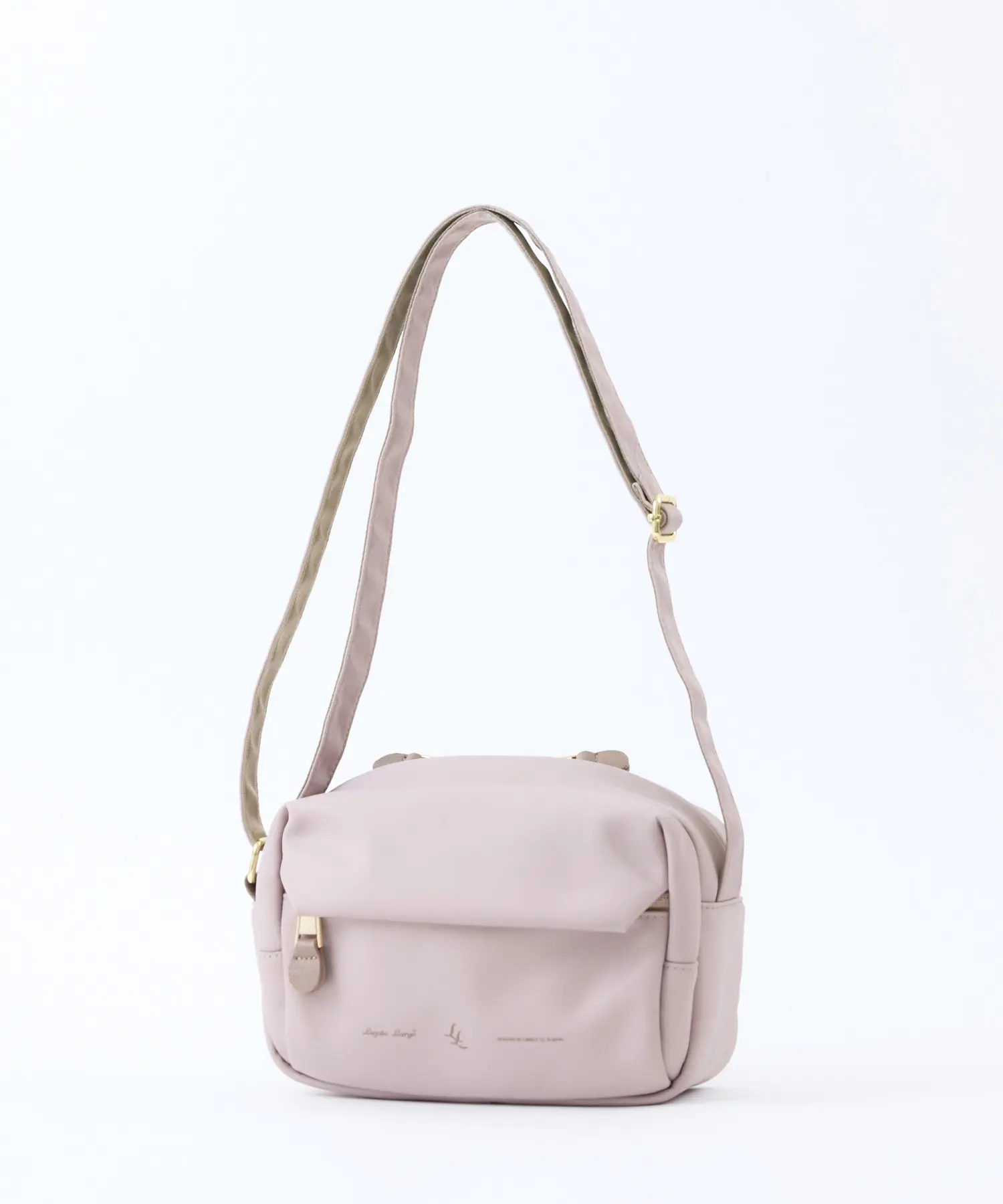 日本 Legato Largo Lieto Fluffy 迷你肩背包/ Grey Beige