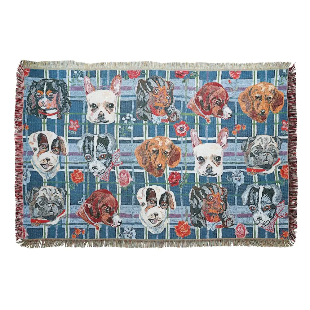 日本 Nathalie Lete 蓋毯/ Dogs