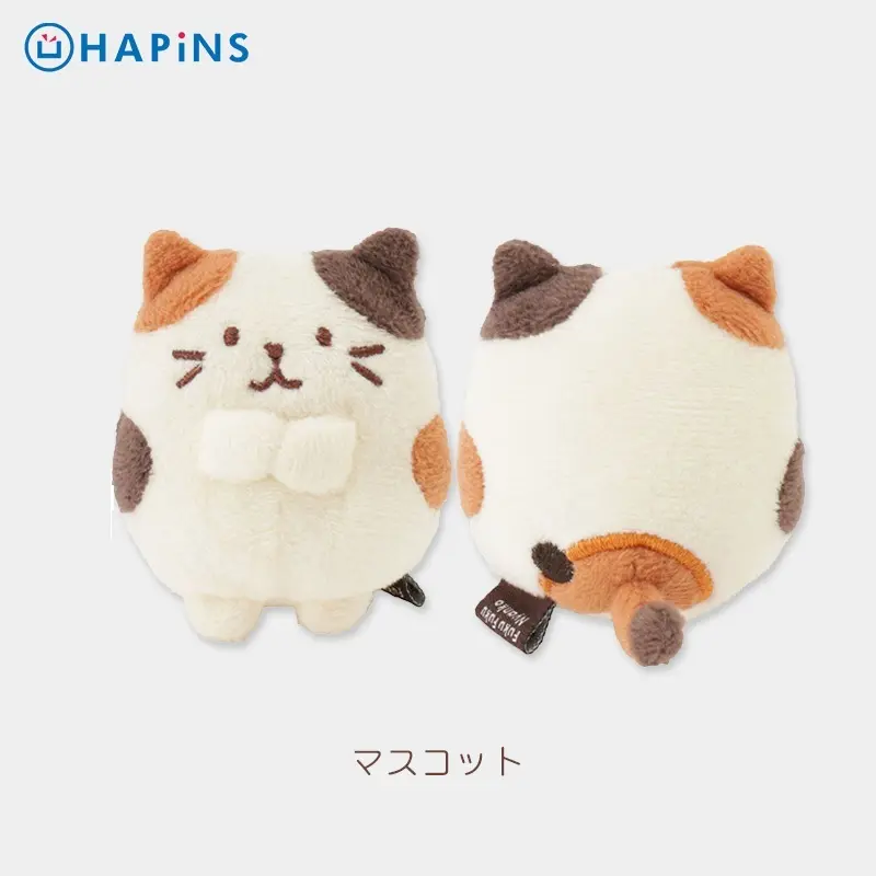 日本 HAPiNS Fuku Fuku Nyanko 玩偶/ S/ 米開朗基羅