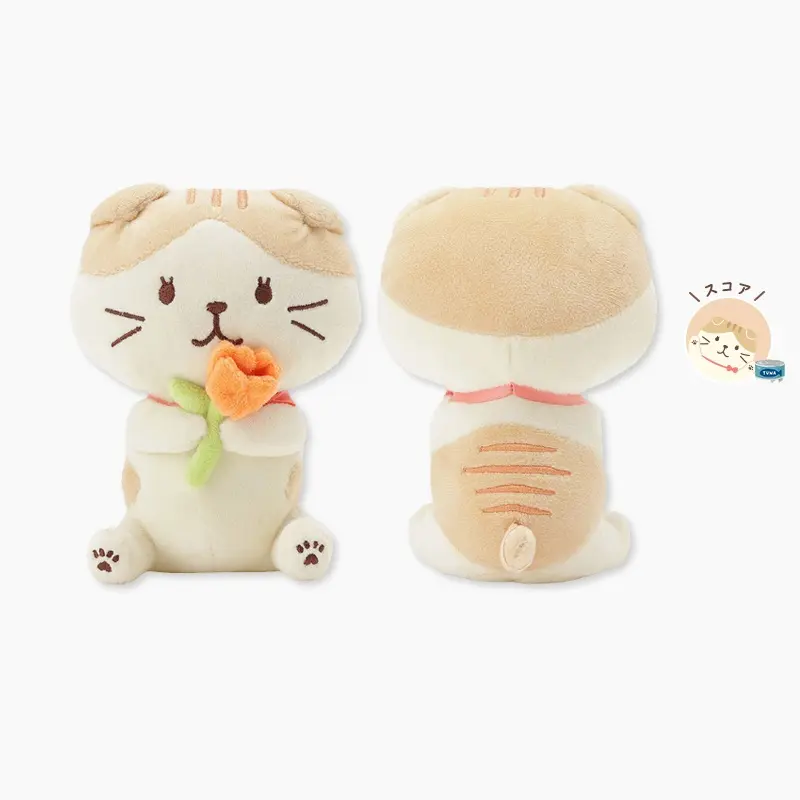 日本 HAPiNS Fuku Fuku Nyanko 表白吉祥物玩偶/ 蘇格亞美麗貓
