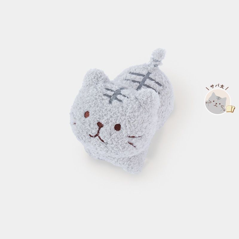 日本 HAPiNS Fuku Fuku Nyanko 仰望系列玩偶/ 鯖太