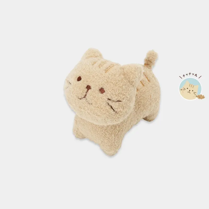 日本 HAPiNS Fuku Fuku Nyanko 仰望系列玩偶/ 茶茶丸
