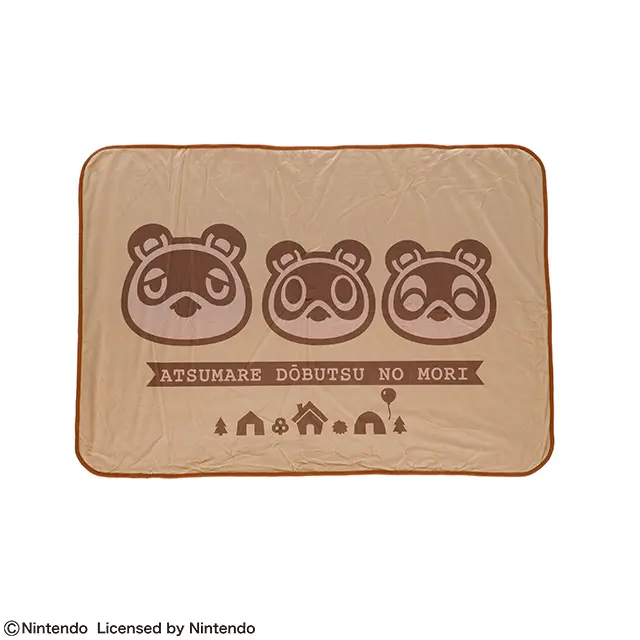 丸真 x Nintendo 動物森友會 蓋毯/ Pattern Leaf
