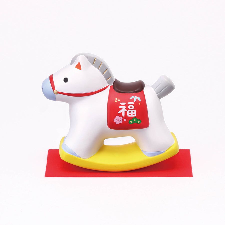 日本藥師窯錦彩招福午/ 搖搖木馬
