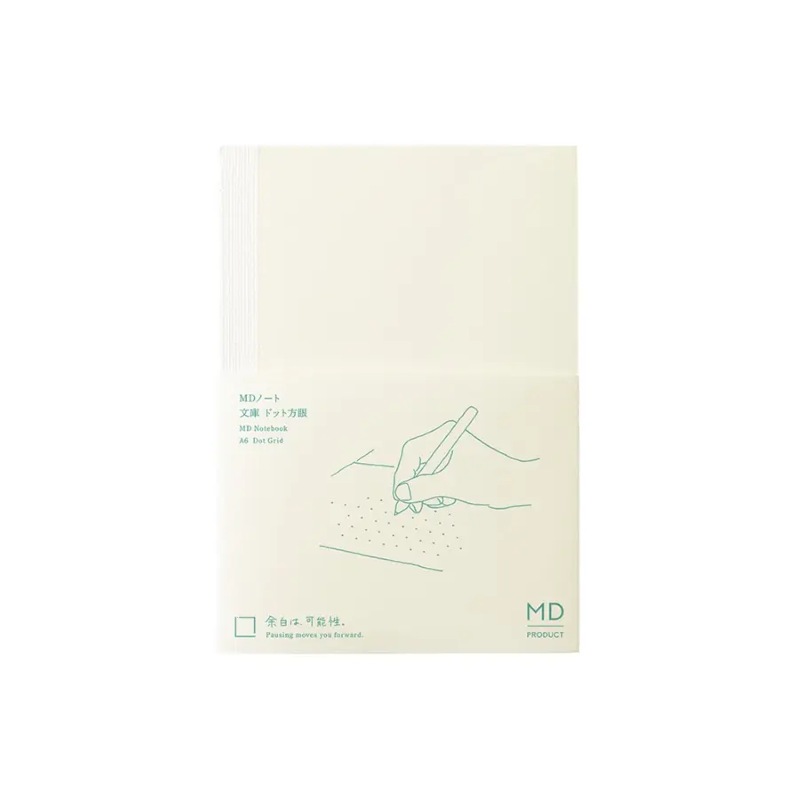 日本 MD PRODUCT 方點筆記本/ 文庫 A6