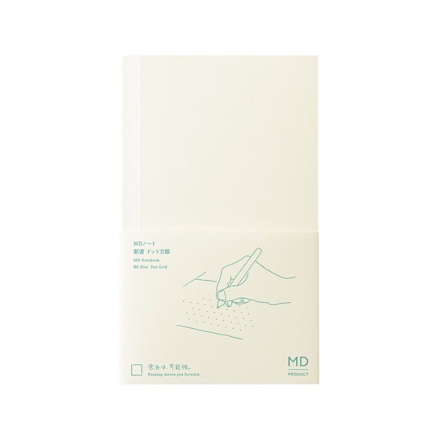 日本 MD PRODUCT 方點筆記本/ 新書 B6 Slim