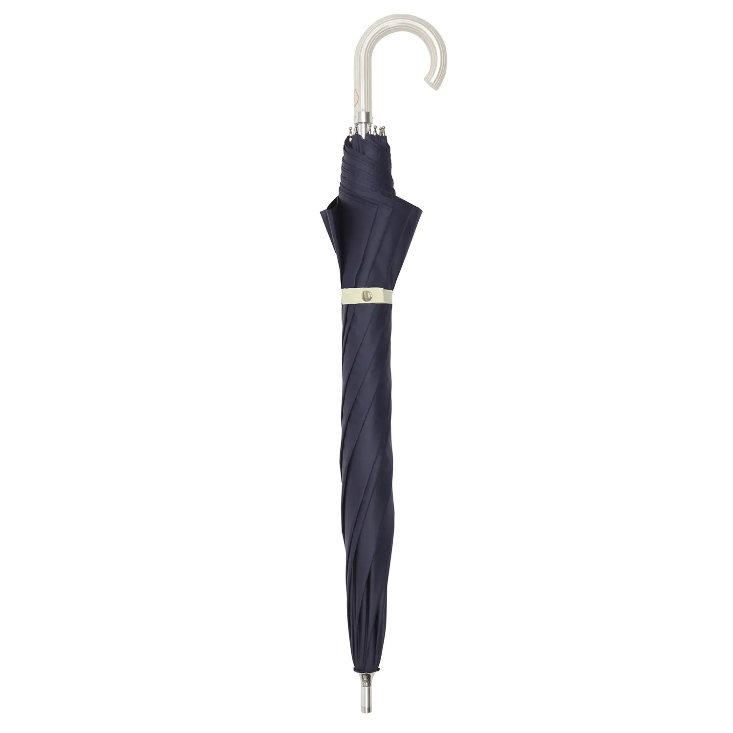 日本 PAUL & JOE ACCESSOIRES UV99.9晴雨兩用遮熱長傘/ Nounette Navy