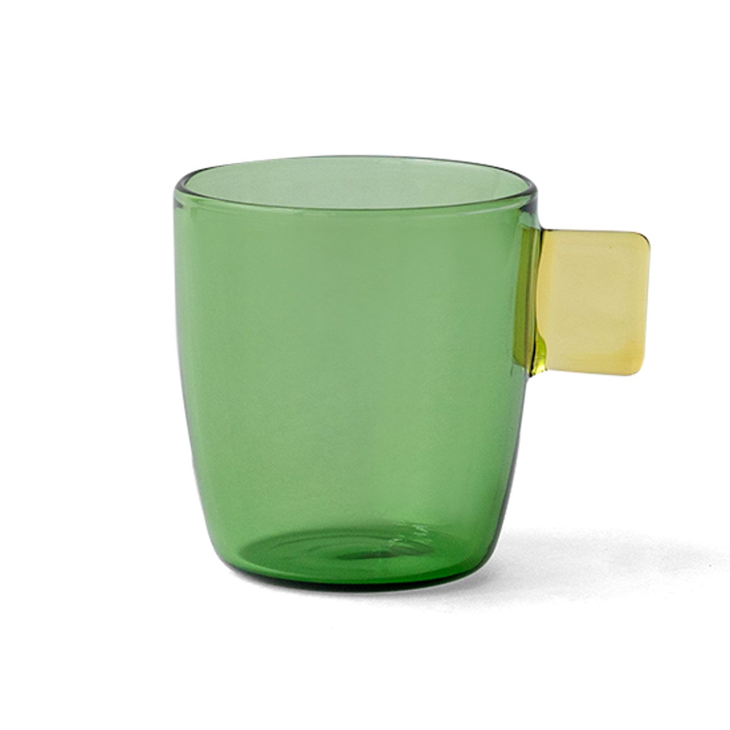 日本 amabro 雙色迷你咖啡杯/ Green x Yellow