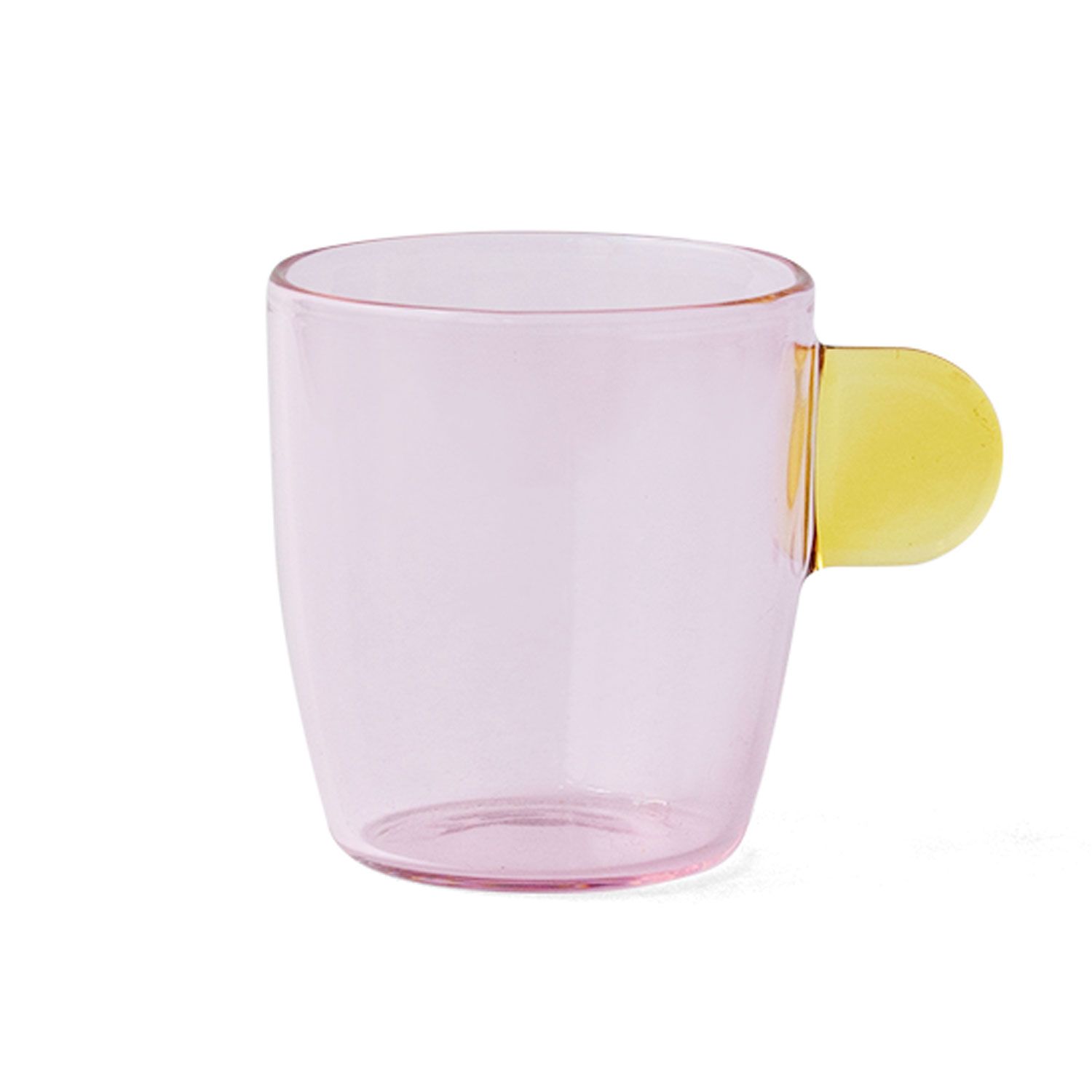 日本 amabro 雙色迷你咖啡杯/ Pink x Yellow