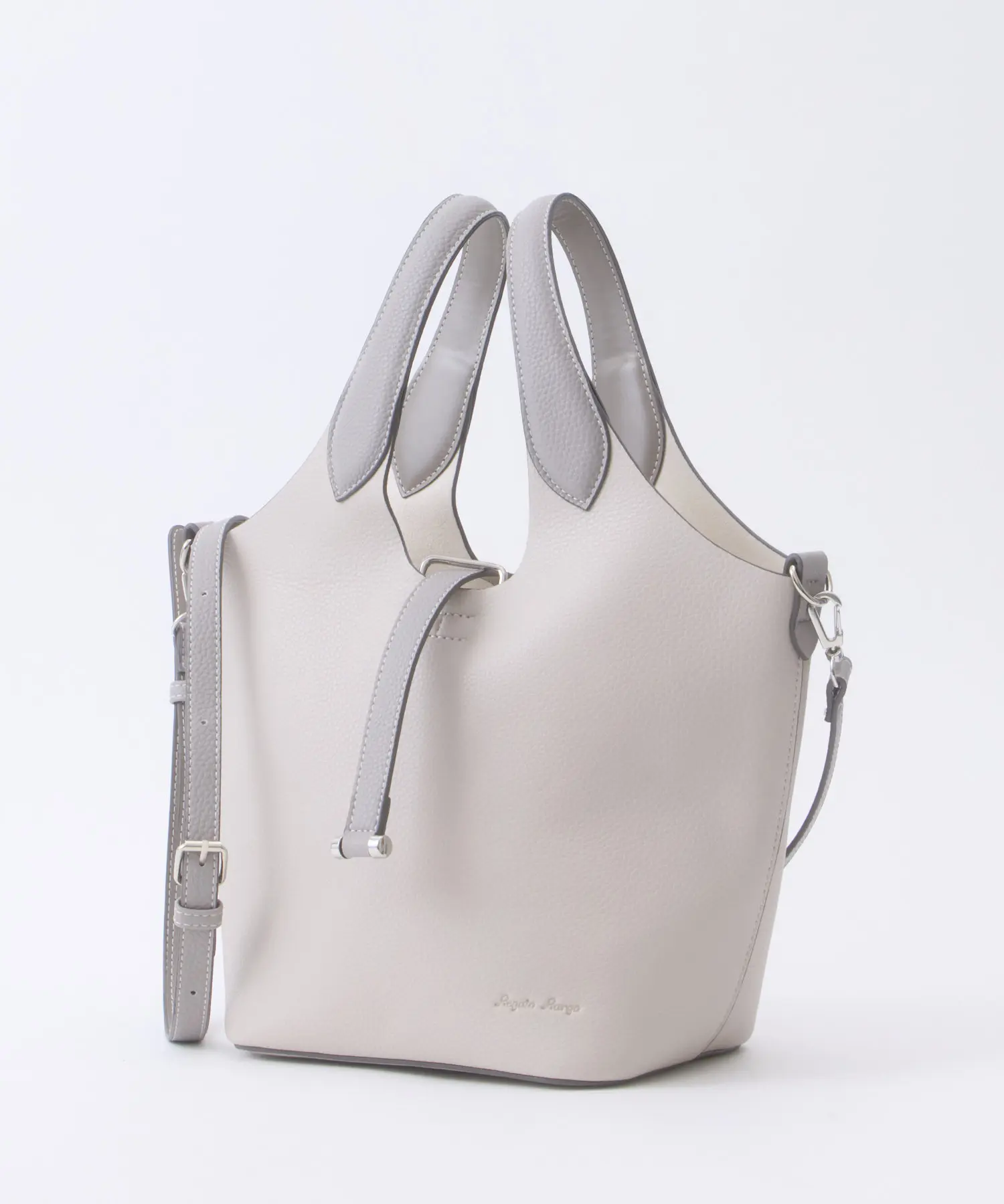 日本 Legato Largo 兩用水桶包/ Light Grey