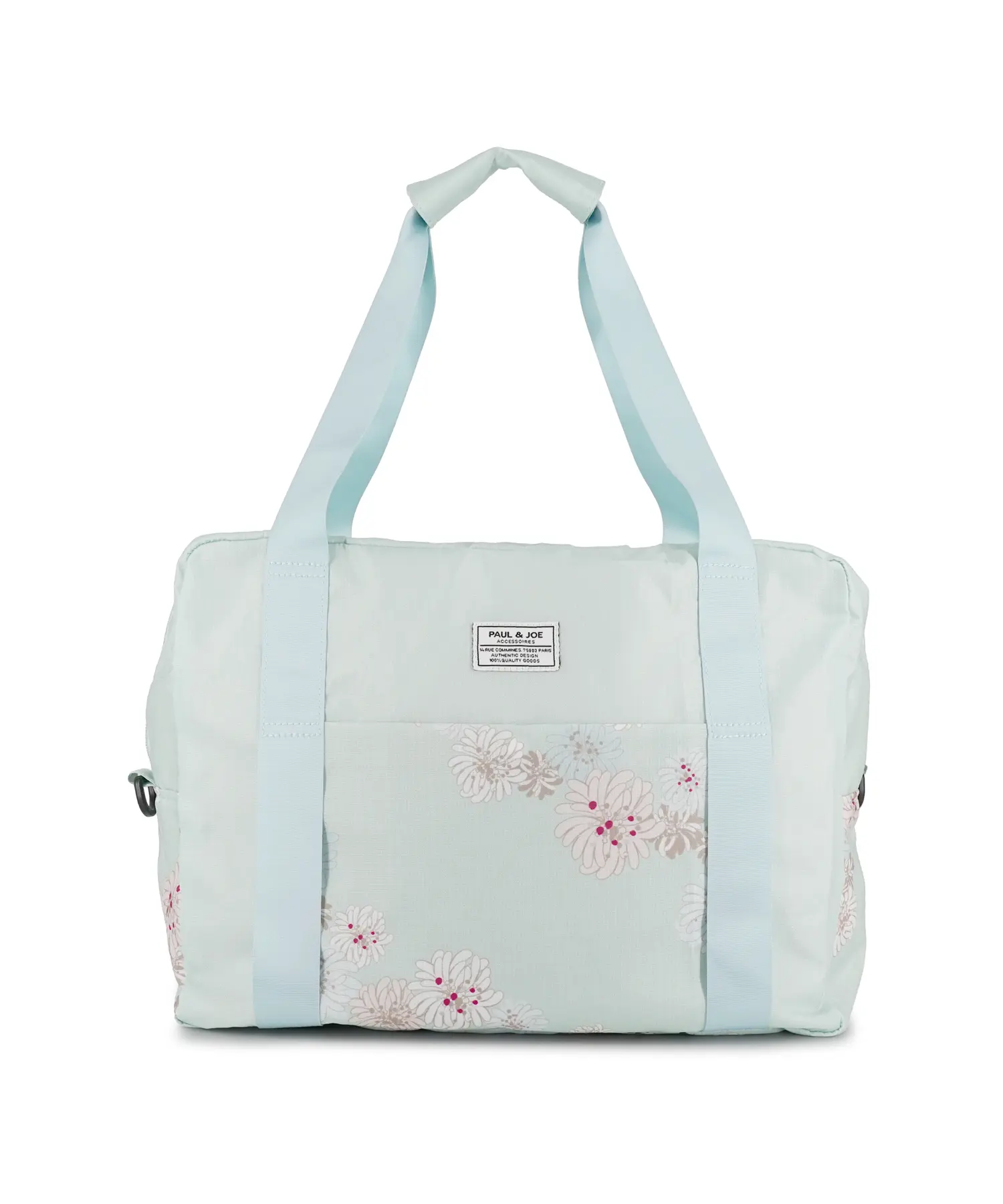 日本 PAUL & JOE ACCESSOIRES 收納式波斯頓旅行包/ Chrysantheme Blue