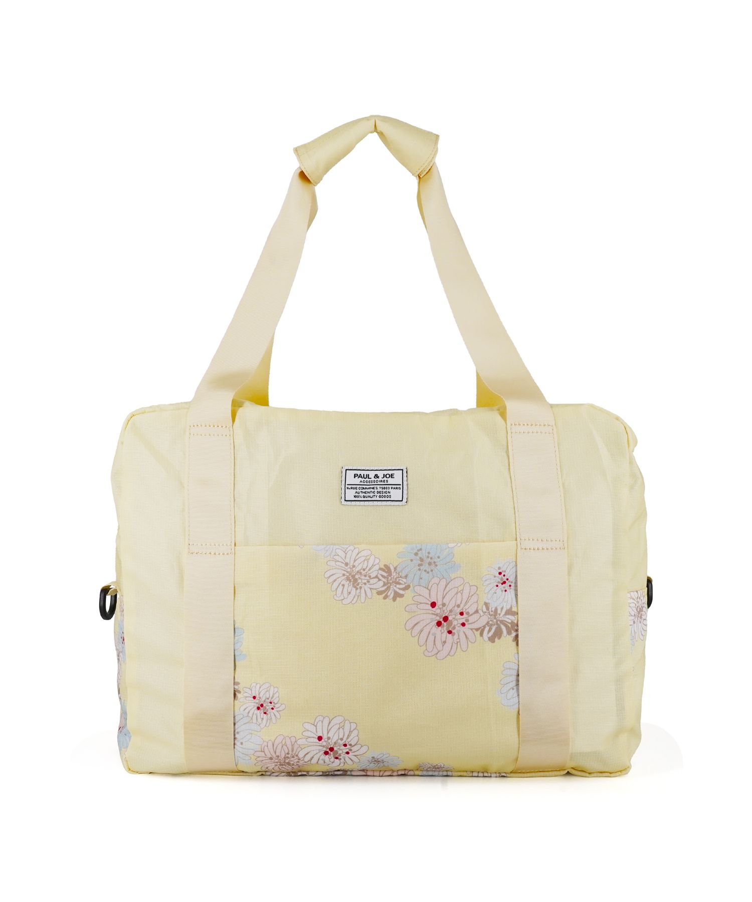 日本 PAUL & JOE ACCESSOIRES 收納式波斯頓旅行包/ Chrysantheme Yellow