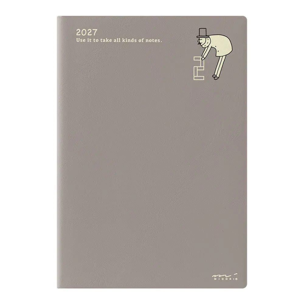 2027 日本 MIDORI 口袋日誌/ B6/ 歐吉桑