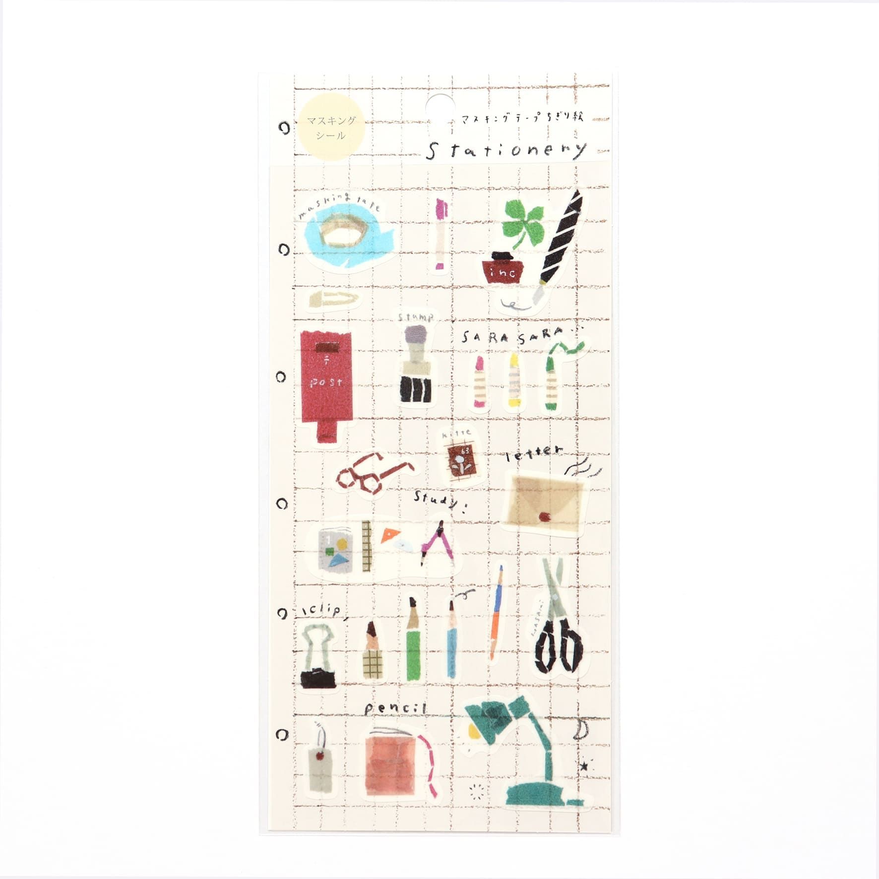 日本 SAIEN 田村美紀和紙貼紙/ 文具