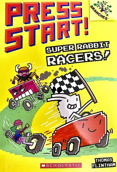 Super Rabbit Racers!: A Branches Book (Press Start! ＃3): Volume 3