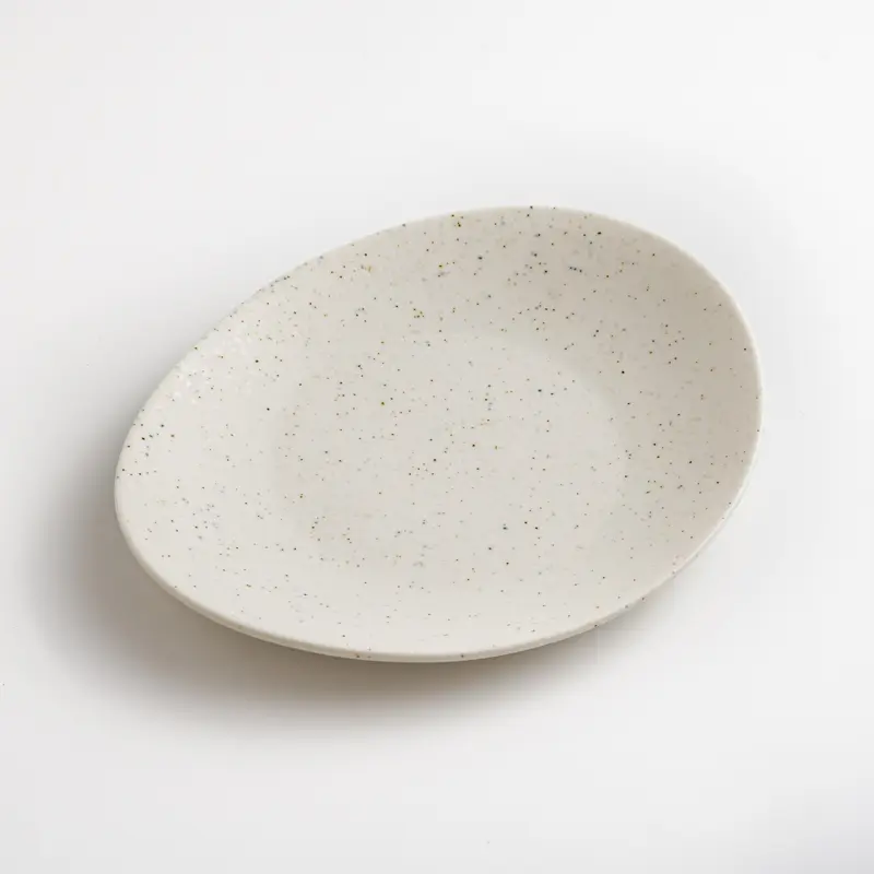 WAGA白晝星辰陶瓷橢圓創意盤/ 18.5cm/ 單品