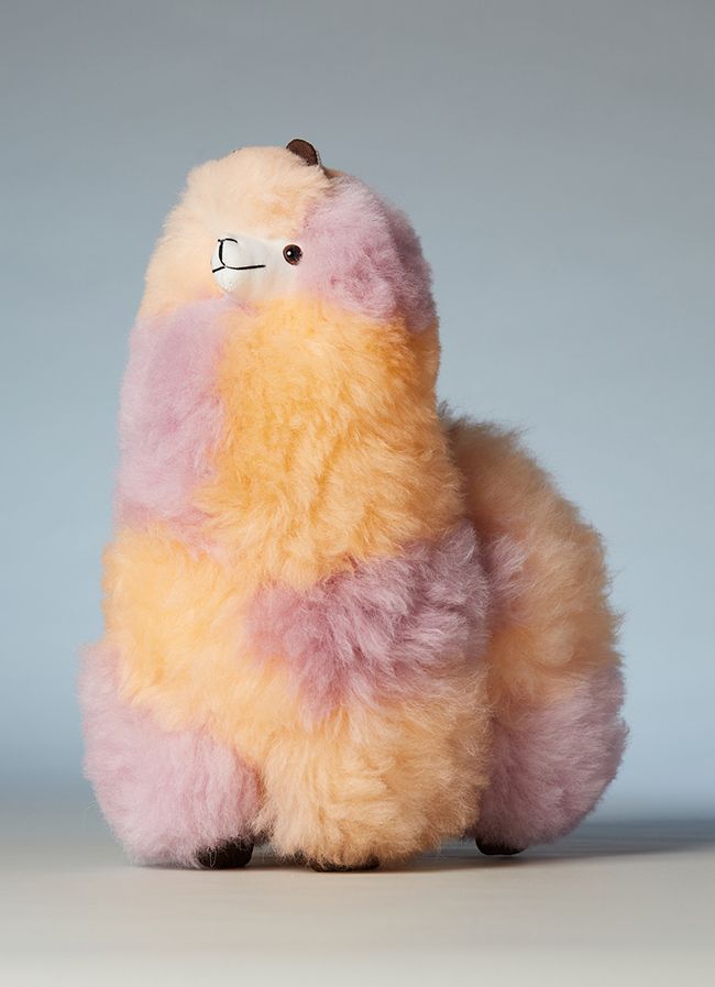 ST.MALO秘魯工匠手工原生羊駝毛年度PANTONE羊駝/ 32cm/ 柔和桃紫