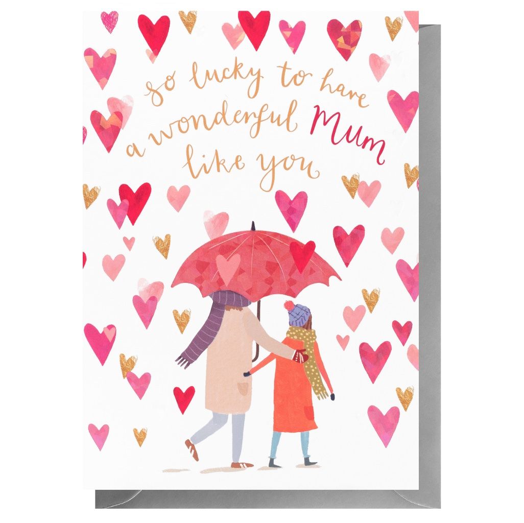 LOUISE TILER母親卡/ Lucky Wonderful Mum/ 滿天愛心雨