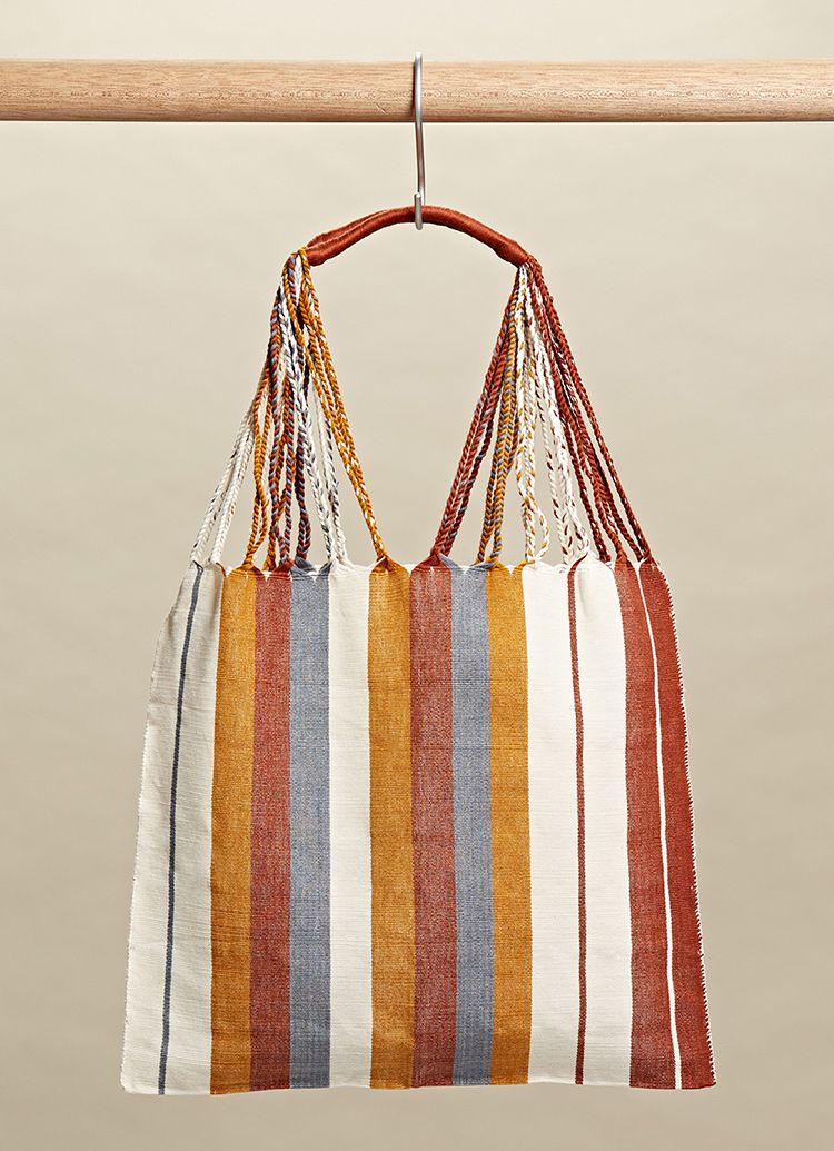 ST.MALO 墨西哥腰機技藝手工腰織吊床包-2294WB-41X39cm-1008