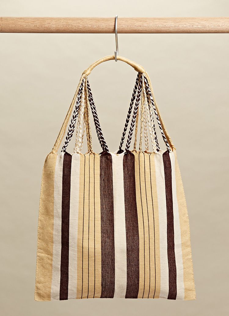 ST.MALO 墨西哥腰機技藝手工腰織吊床包-2294WB-41X39cm-1009