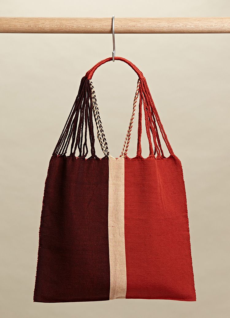 ST.MALO 墨西哥腰機技藝手工腰織吊床包-2294WB-41X39cm-1052