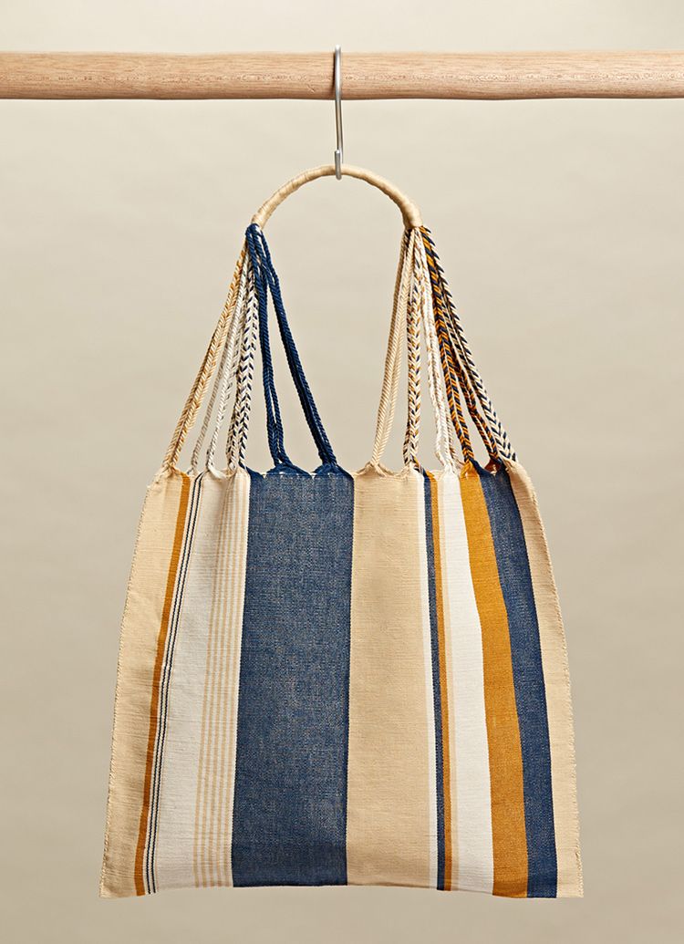 ST.MALO 墨西哥腰機技藝手工腰織吊床包-2294WB-41X39cm-1056