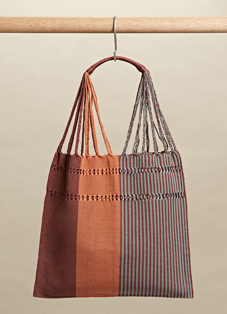 ST.MALO 墨西哥腰機技藝手工腰織吊床包-2294WB-41X39cm-1090