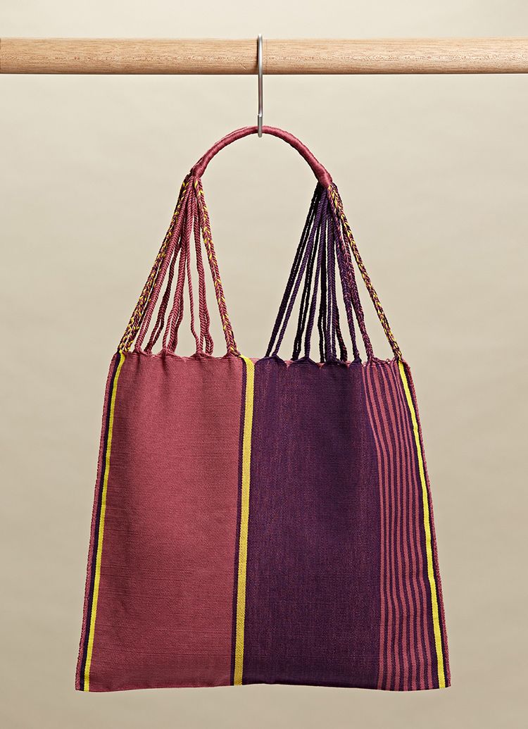 ST.MALO 墨西哥腰機技藝手工腰織吊床包-2294WB-41X39cm-1125