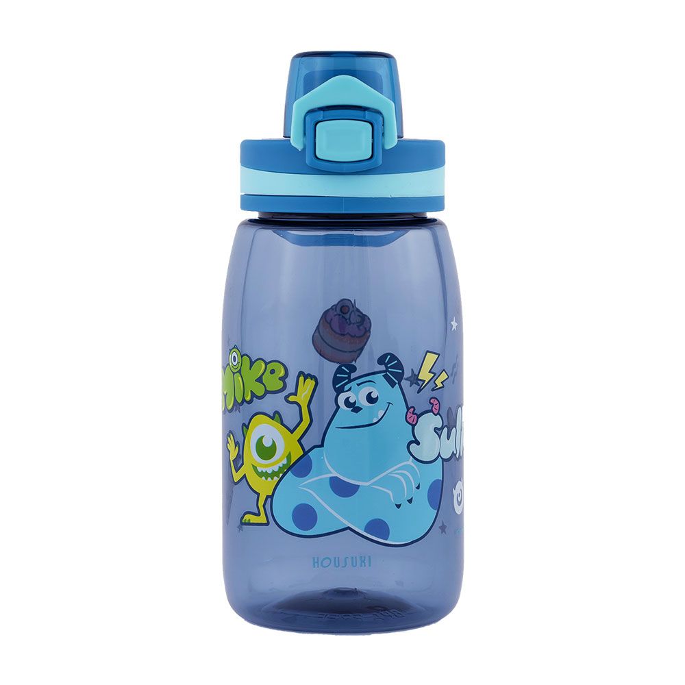 HOUSUXI迪士尼怪獸電力公司Tritan彈蓋水瓶/ 550ml