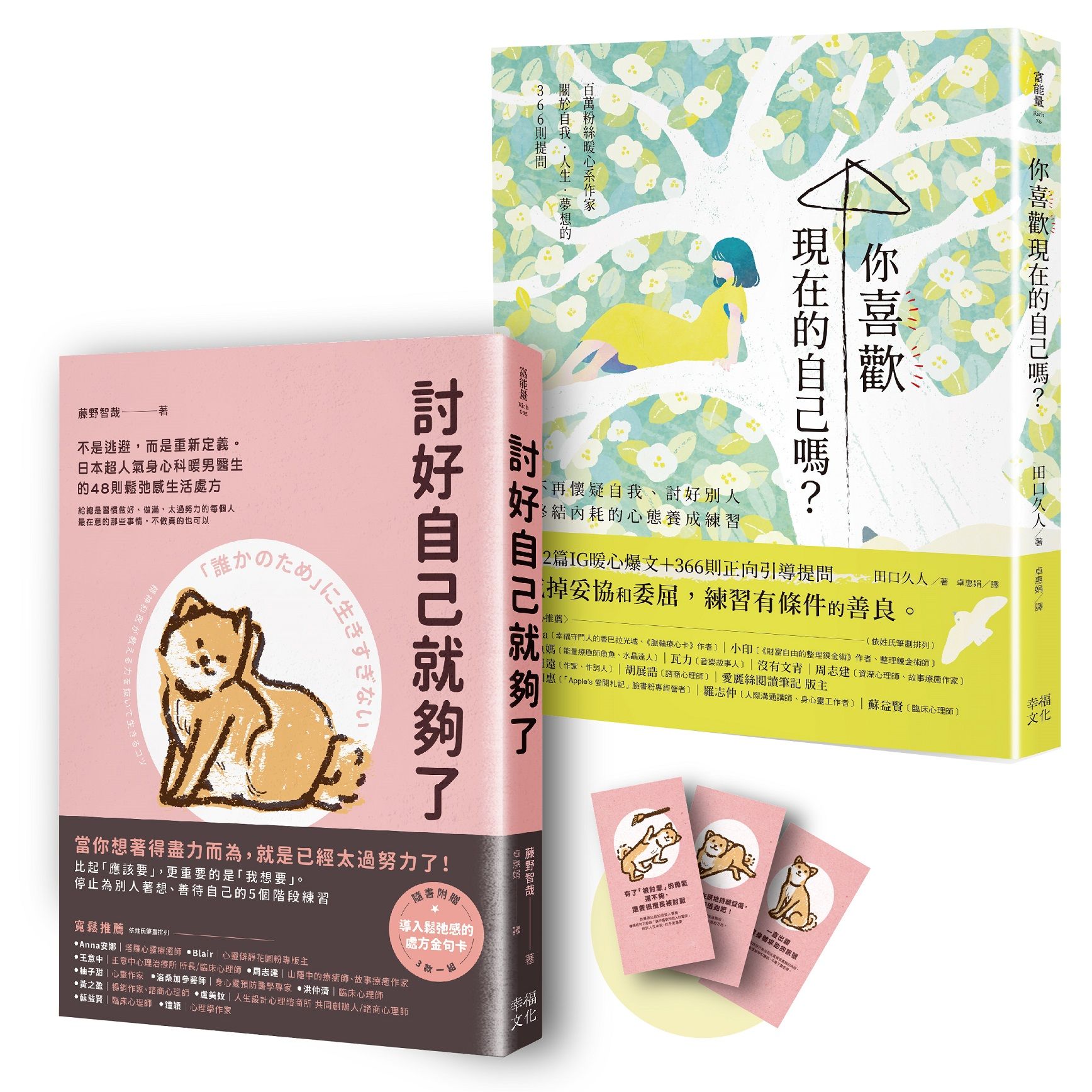 這樣的你, 已經很好! 療癒自我套書: 討好自己就夠了+你喜歡現在的自己嗎? (2冊合售)